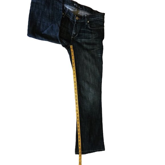 ROCK & REPUBLIC Dark Wash Kasandra Mid-Rise Boot Cut Jeans Size 30 - Picture 8 of 10